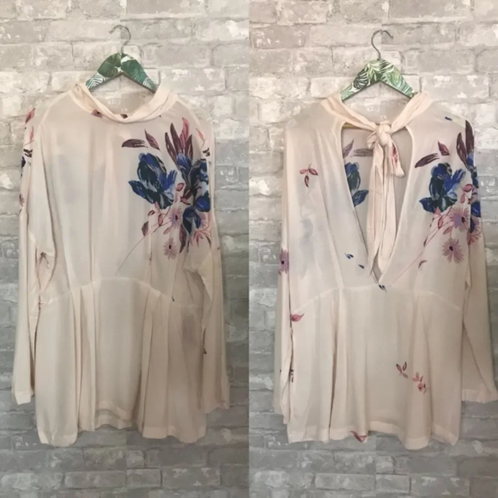 NWT‎ free People Gemma tunic mini dress